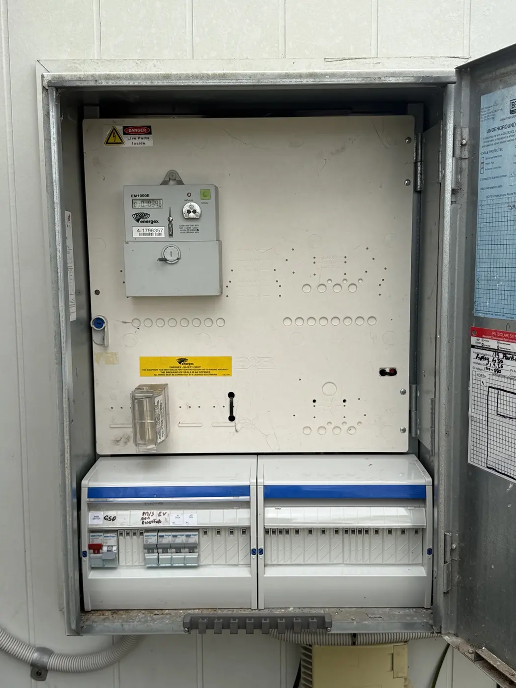 Electrical maintenance installation by Enervia